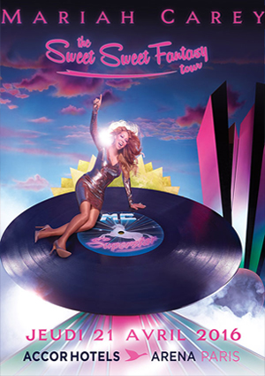 Mariah Carey : The Sweet Sweet Fantasy Tour - AccorHotels Arena, Paris (2016)