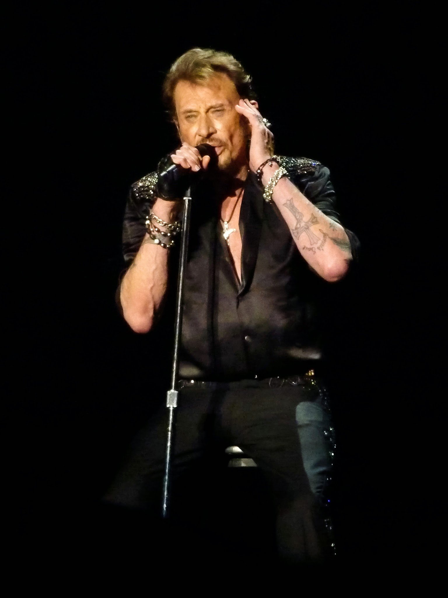 Bracelet VIP Johnny Hallyday Born Rocker Tour 2015 - Souvenir Officiel, Neuf