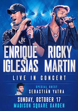 Enrique Iglesias & Ricky Martin - Madison Square Garden, New York (2021)